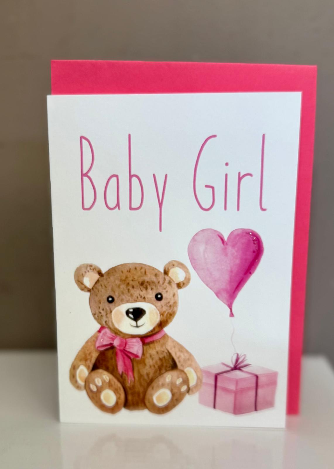 Baby Girl Greeting Card