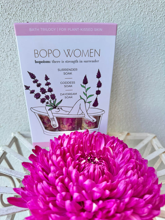BOPO Women Bath Soak Trilogy