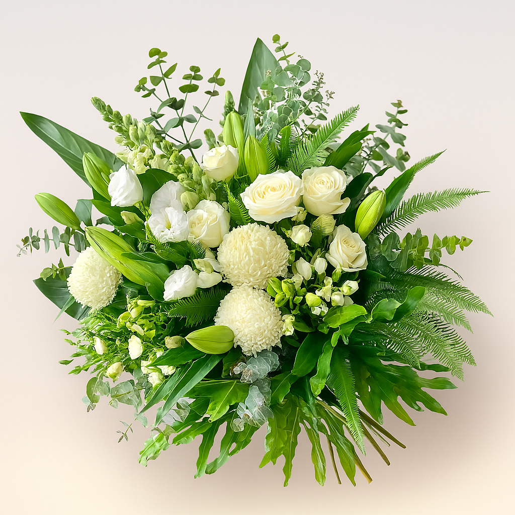 The Meaning Behind White Flowers at Funerals