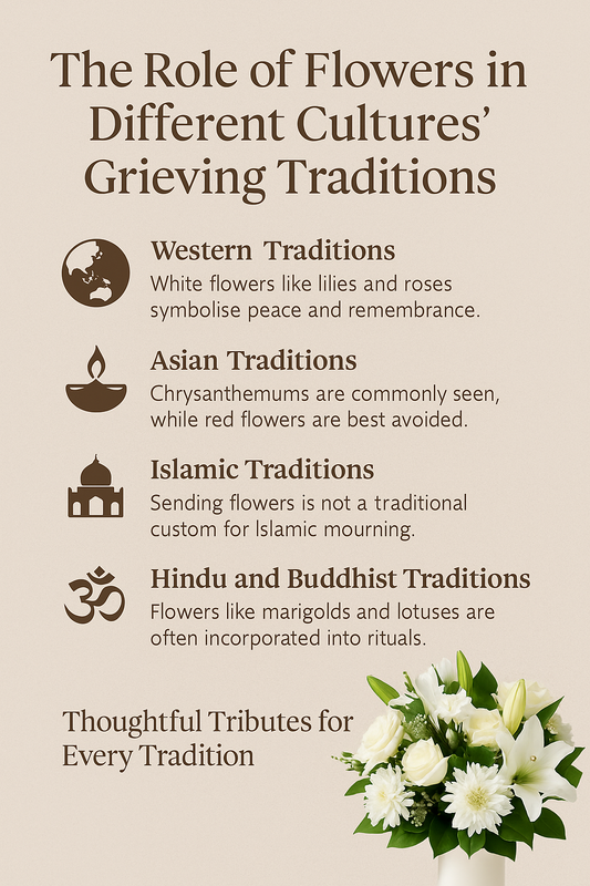 The Role of Flowers in Different Cultures' Grieving Traditions