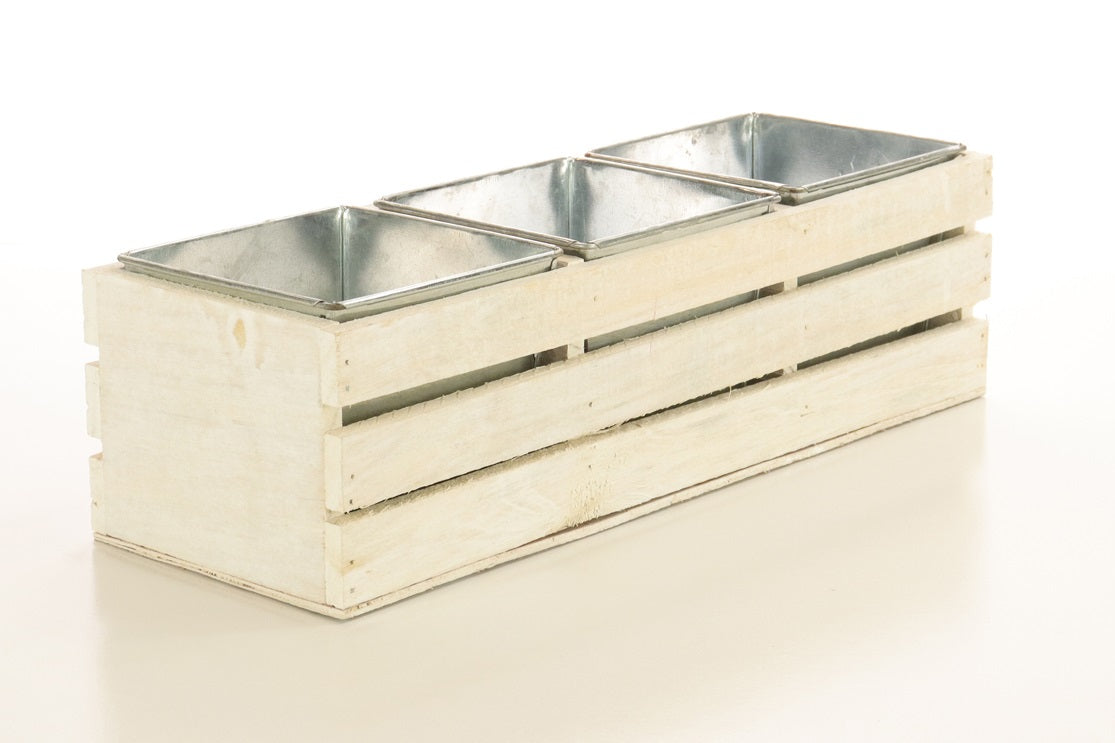 Christmas Crate Centrepiece