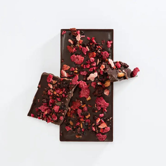 Charlotte Piper Dark Chocolate Mixed Berry Bar