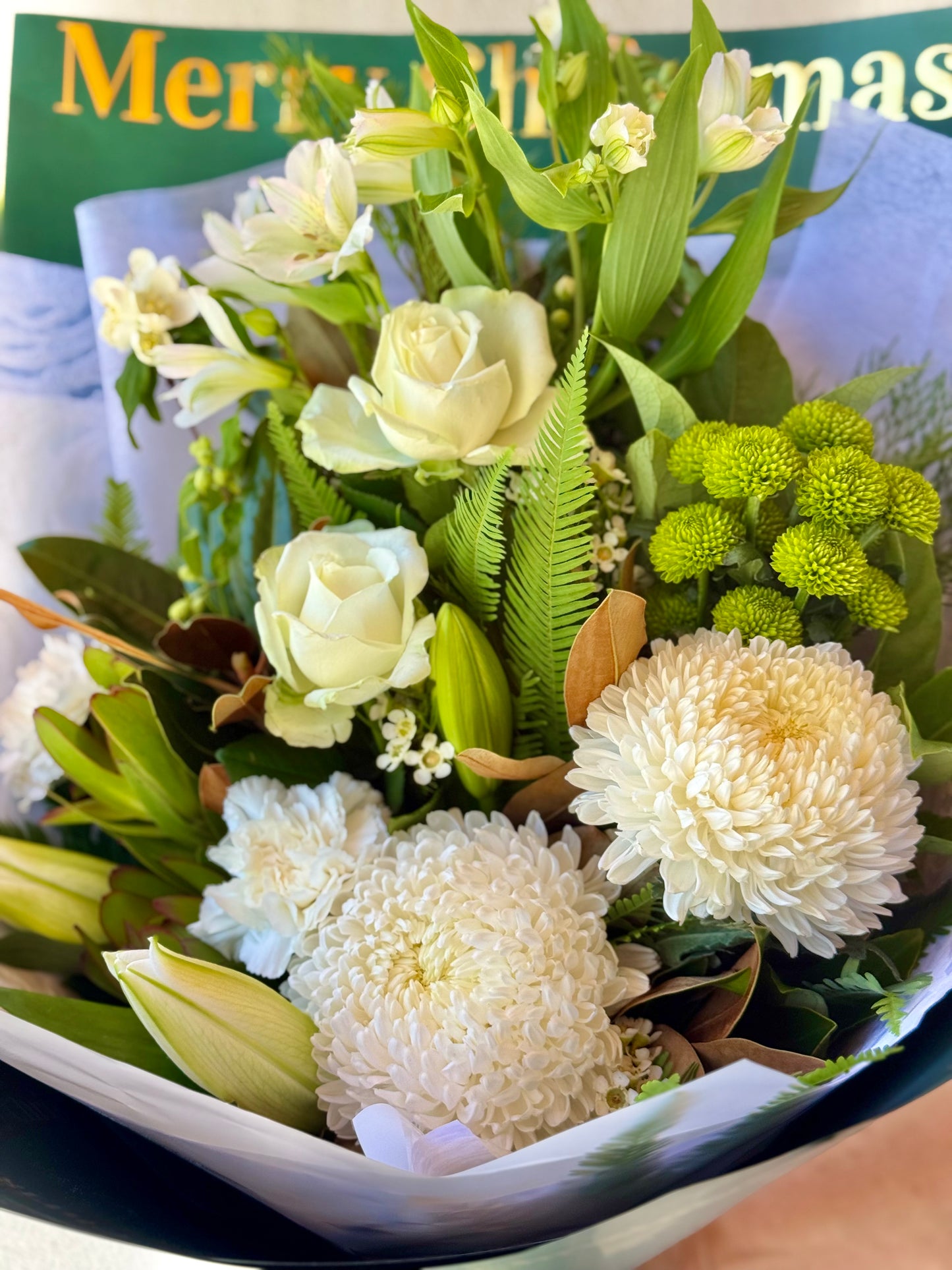 White Christmas Elegance Bouquet
