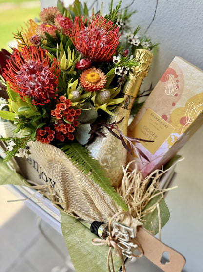 Festive Flora & Indulgence Hamper