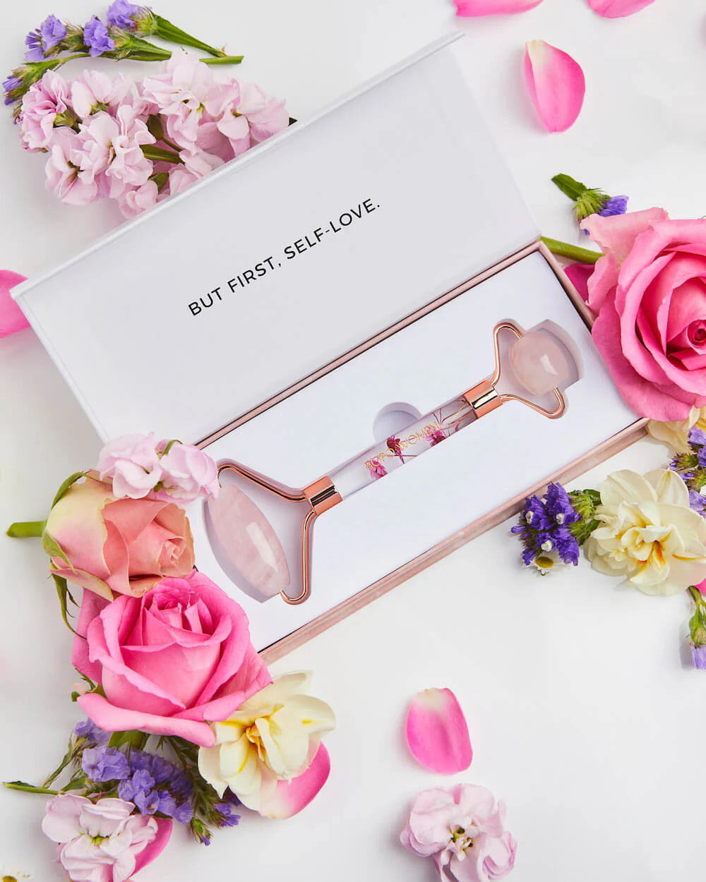 BOPO Women Rose Quartz Facial Roller