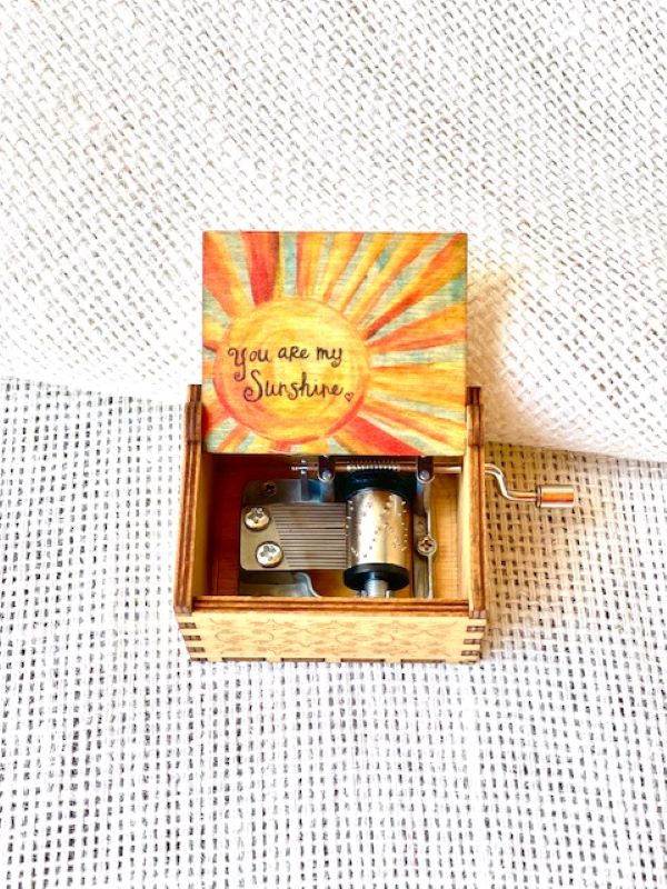 you are my sunshine music box