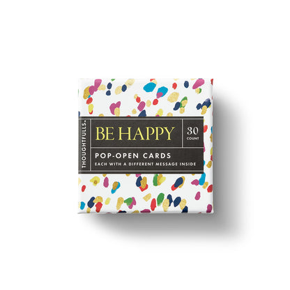 Be Happy - pop open cards