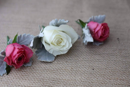 Men's Rose Buttonholes