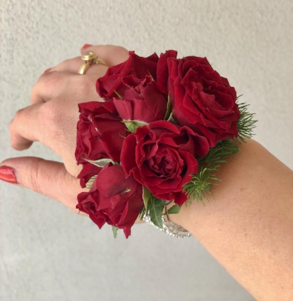 Wrist Corsage - Spray Roses